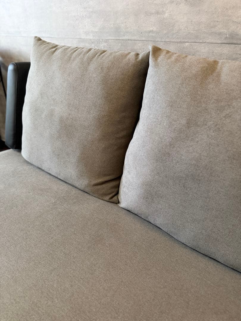 【大阪に受け取りに来れる方限定】美品ニトリソファ 2人掛け　※延長