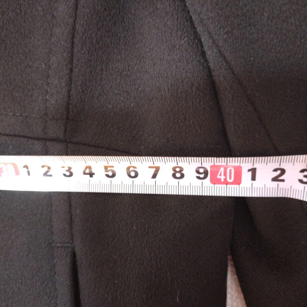 美品　セオリーリュクス　カシミヤロングコート　フォックスファー