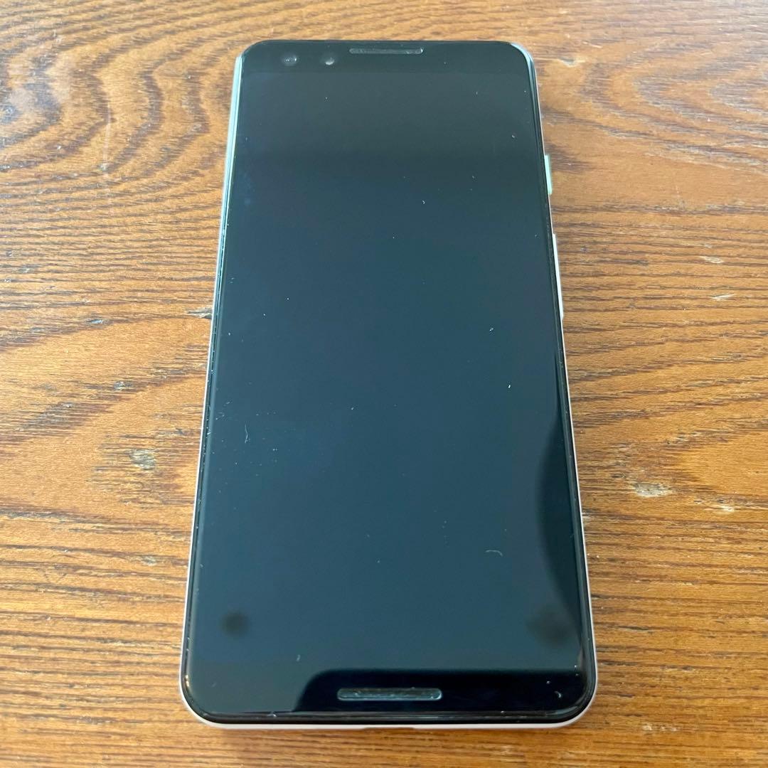 美品 Google pixel3 64GB Clearly White