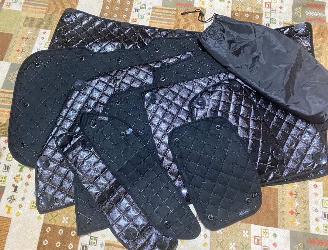 ルークスML21S車中泊サンシェード10枚フルセット