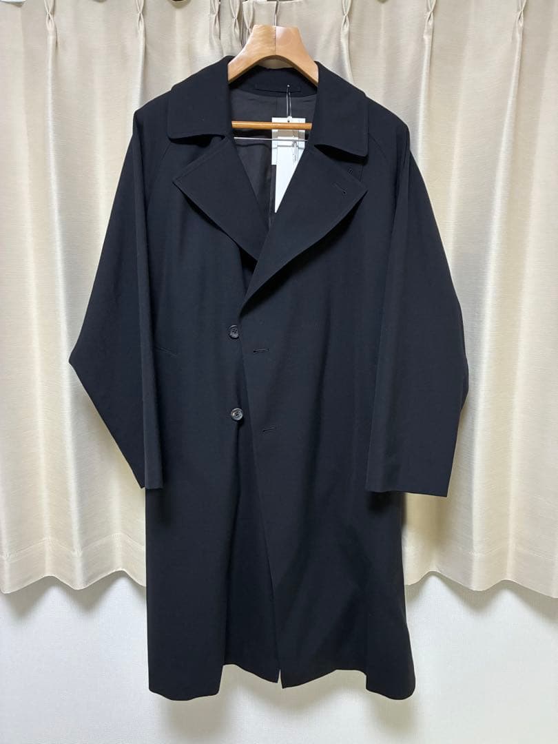 ブラームス blurhms ウールギャバジントレンチコート