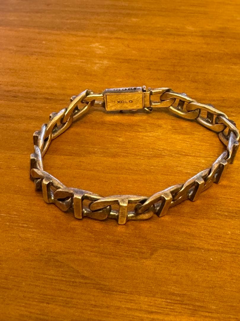 XOLO JEWELRY Old Link チェーン ブレスレット 8mm