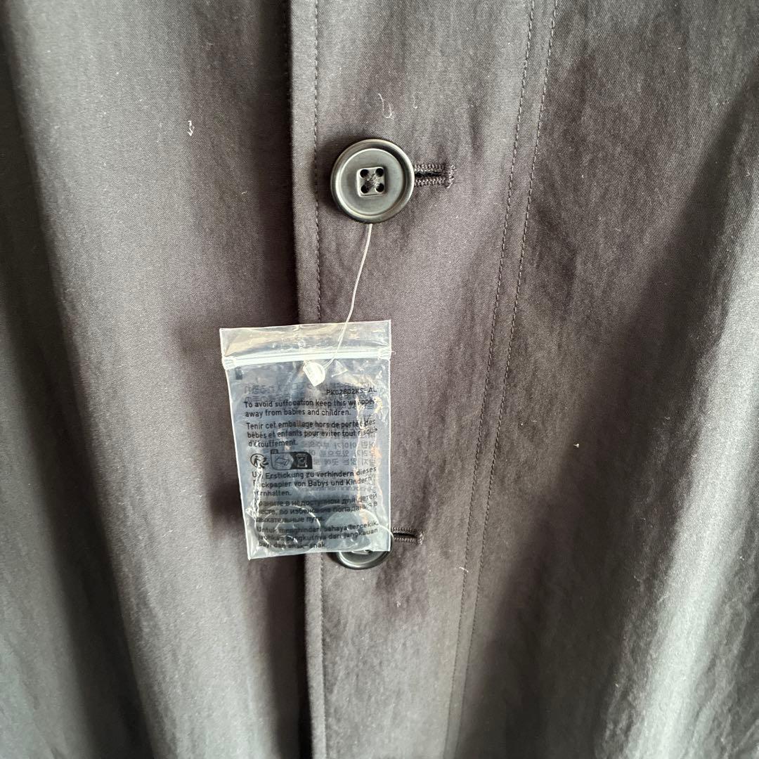 新品 UNIQLO U Lサイズ オーバーサイズステンカラーコート ovy