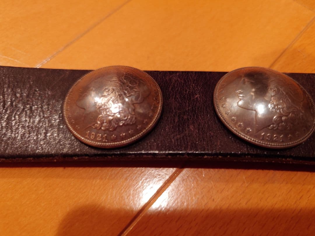 【値下げ】1921　モルガンコンチョベルト　ビーズ屋公ちゃん　ゴローズ