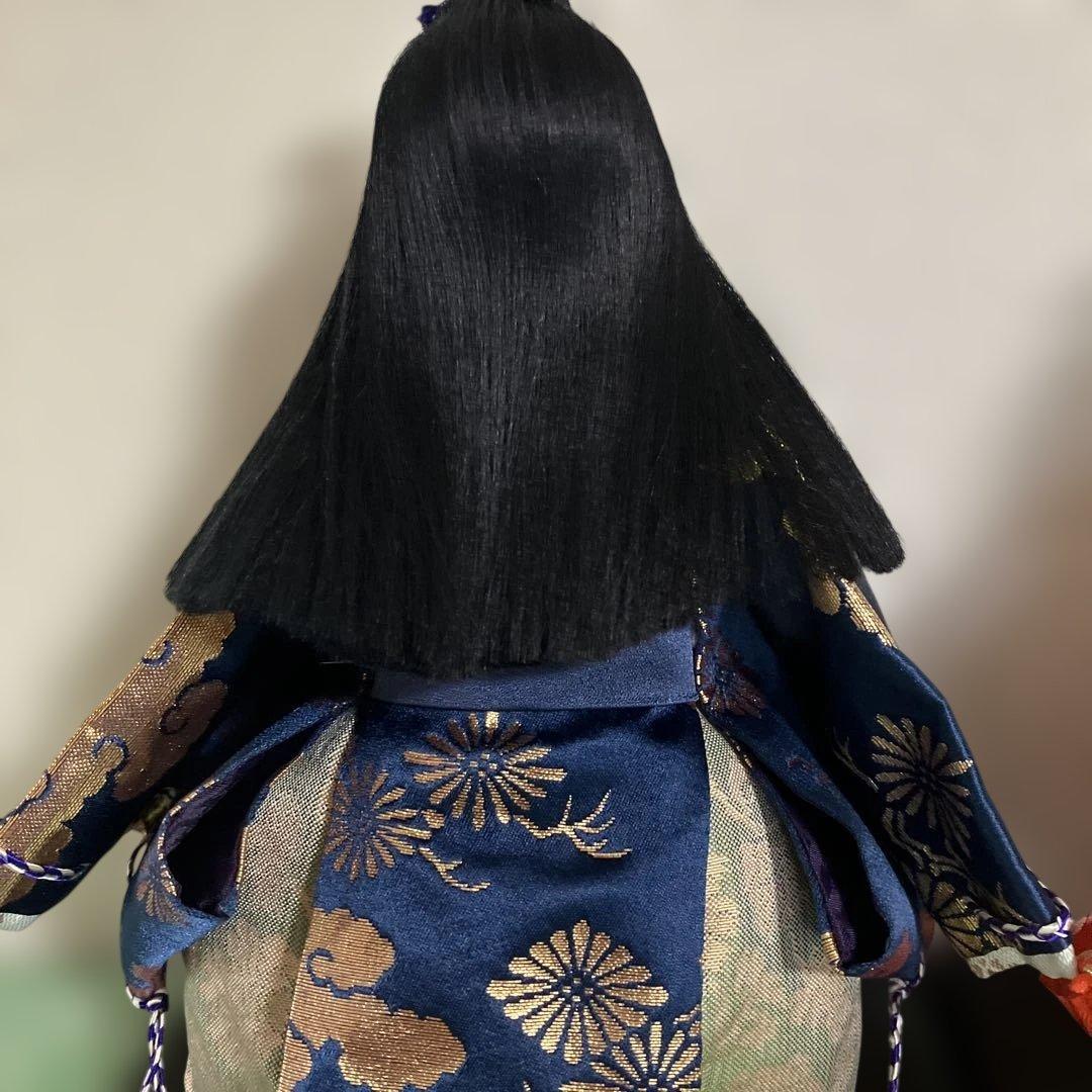 日本人形　男の子女の子　上品な顔立ち