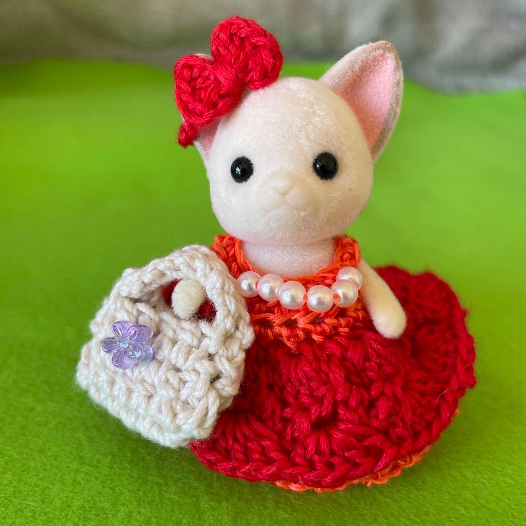 オーダーページシルバニアファミリー手編みバッグ