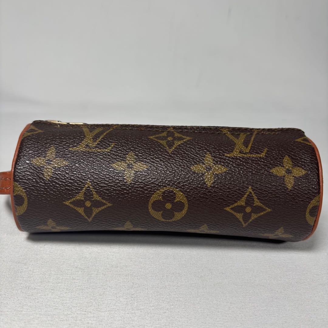 美品 ルイヴィトン マルチケース 小物入れ パピヨンポーチ モノグラム ブラウン
