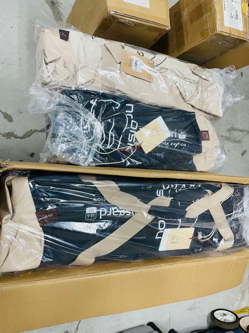 ノルディスク　アスガルド 12.6 ブラック　3点セット