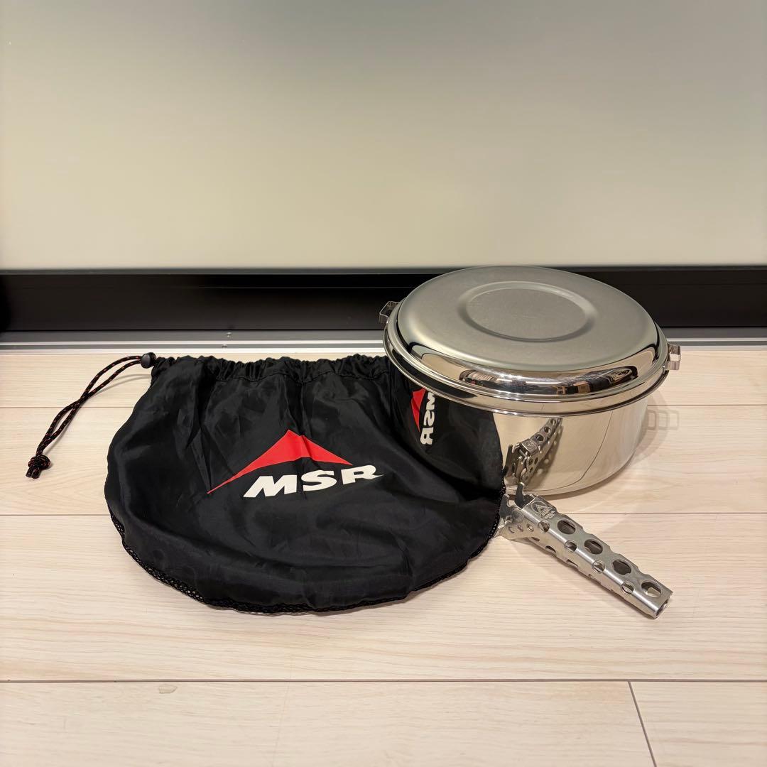 【美品】MSR アルパイン 4 ポットセット ステンレス クッカー