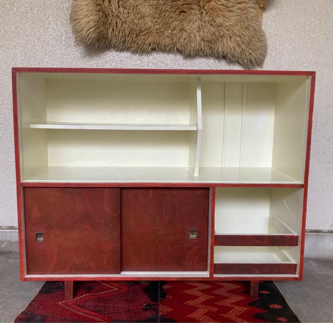 水屋　茶箪笥　アンティーク　チェスト　サイドボード