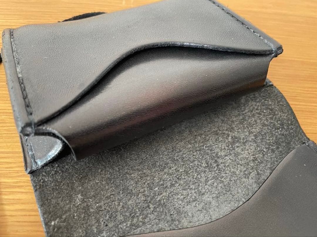 goro’s カードケース 黒 ２つ折り バッファロー ゴローズ コンチョ