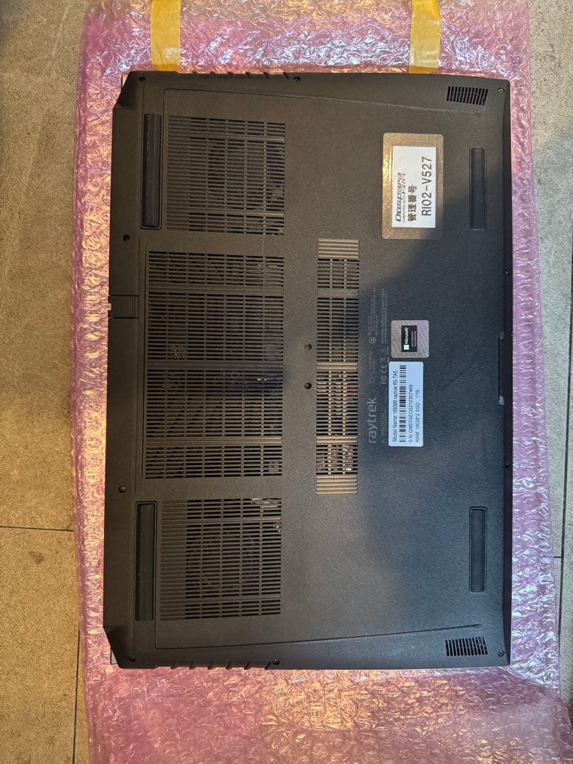 超美品　バッテリー100% raytrek R5-TA5 32GB ゲーミング