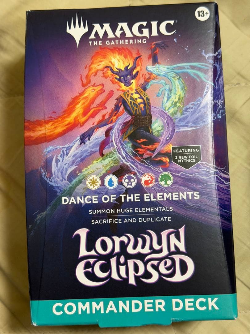 【新品未開封】(英語版)ローウィンの昏明 統率者デッキ エレメンタルの舞踊