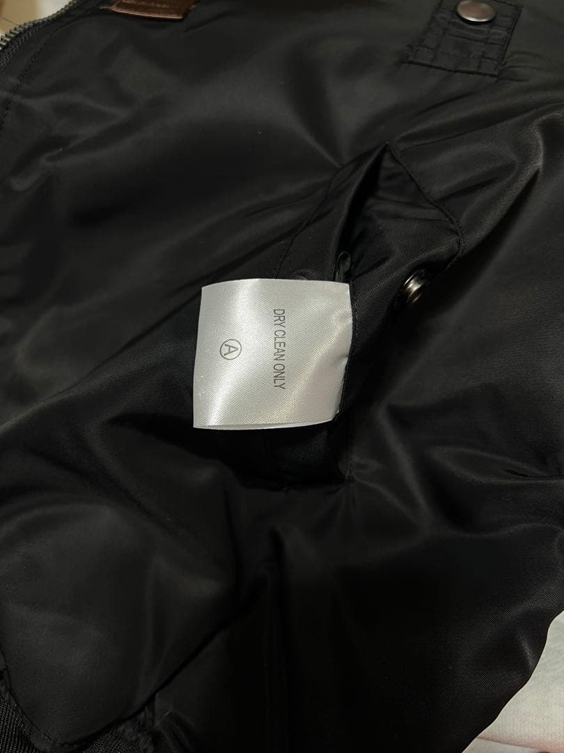 新品ブラックUS AIR FORCE MA-1 Ver1. Lサイズ