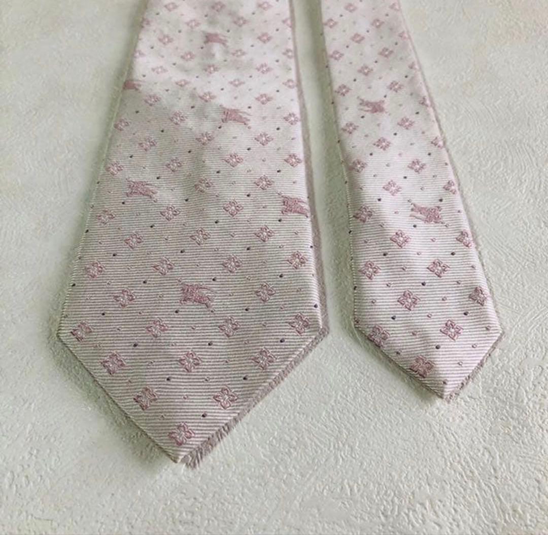 【新品未使用品】BURBERRY バーバリー ネクタイ ホースマーク　公