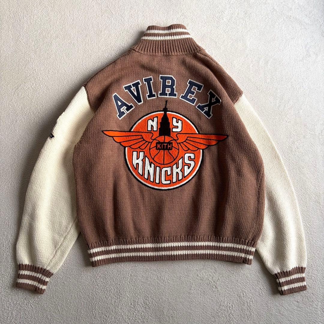 ダイアモンドフユカイ KITH AVIREX ニット ジャケット