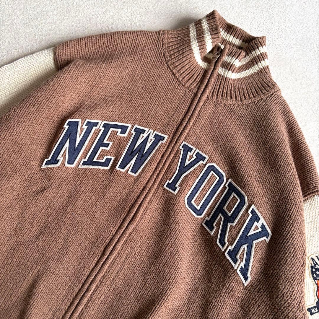 ダイアモンドフユカイ KITH AVIREX ニット ジャケット