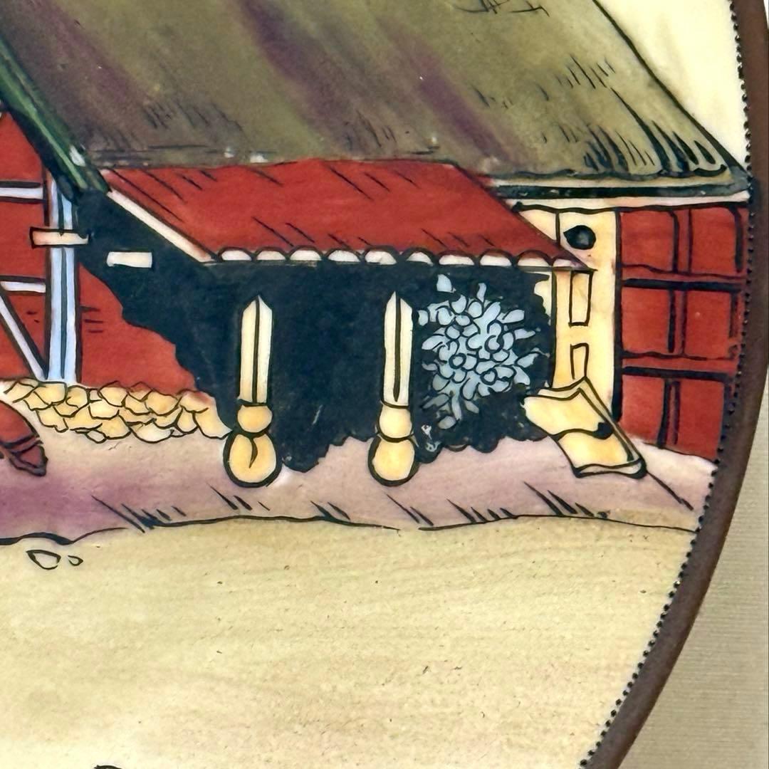 【100年物・希少】オールドノリタケ 飾り皿 25.5cm M-NIPPON