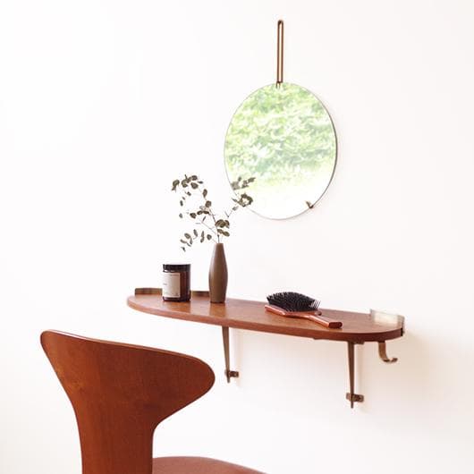 北欧ビンテージ ウォールシェルフ ウォールラック ディスプレイラック ウェグナー