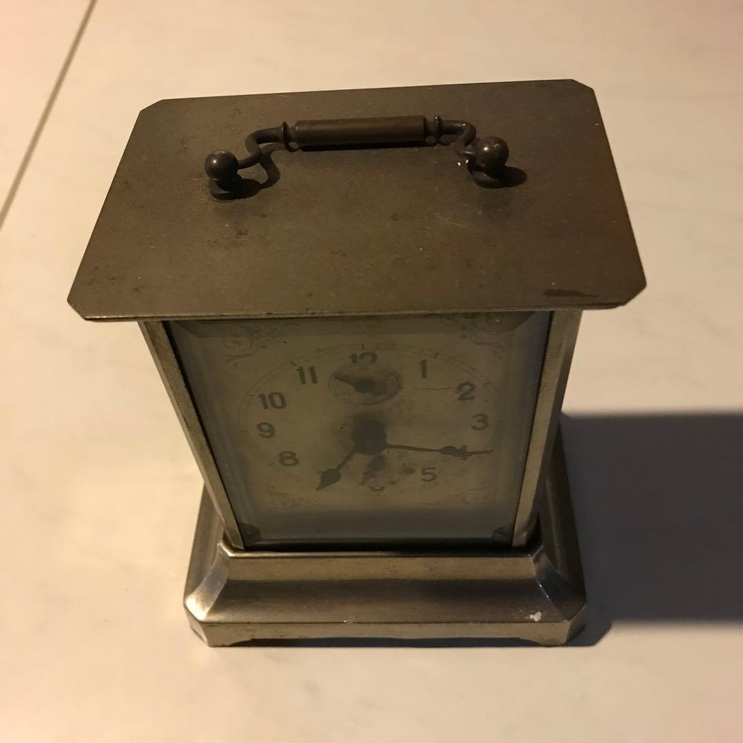 アンティーク　起き時計