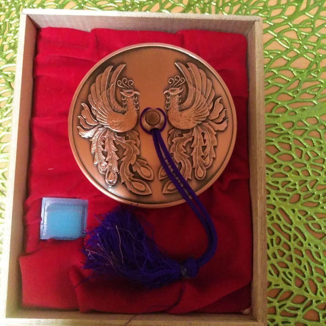 【希少】　(新品)　菊　鳳凰　朱肉ケース