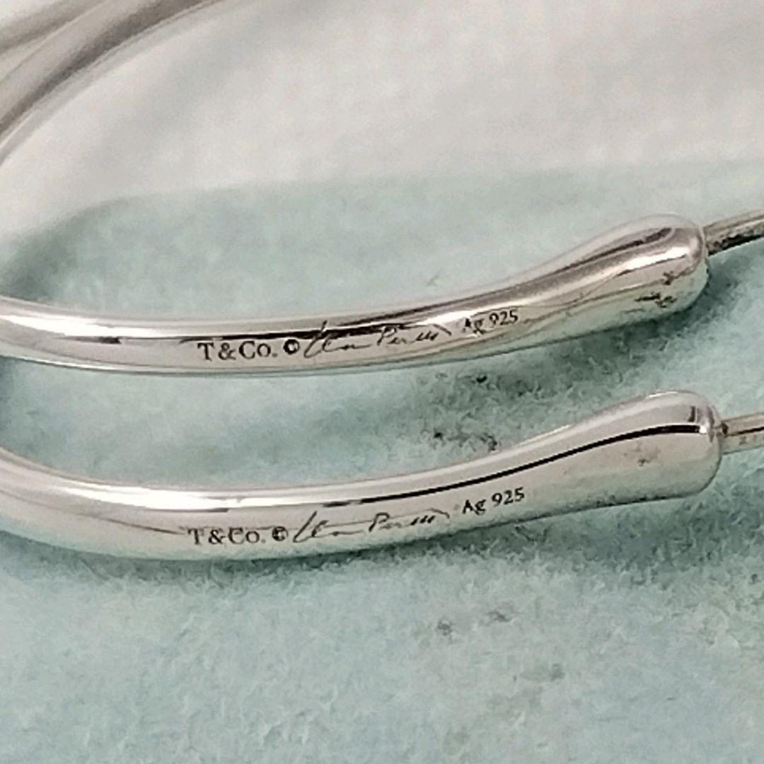 【最終値下】Tiffany＆Co. オープンハート フープピアス シルバー925