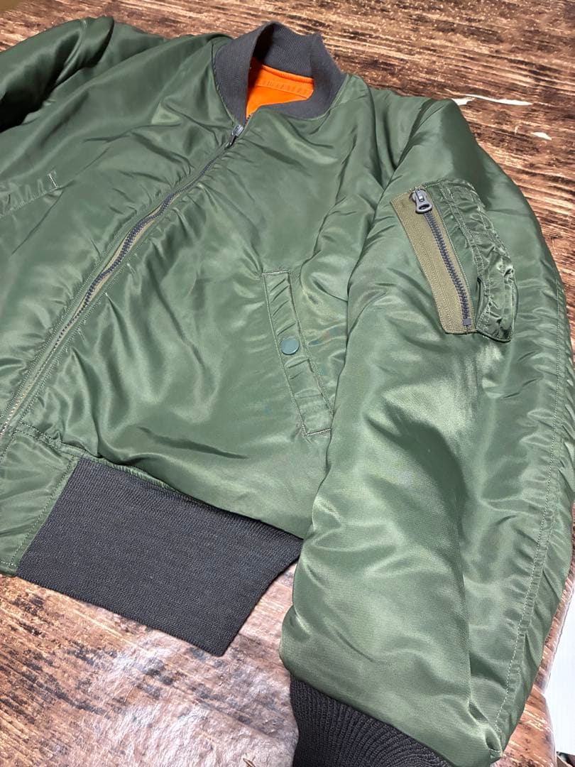 バズリクソンズ　ma-1 サイズs