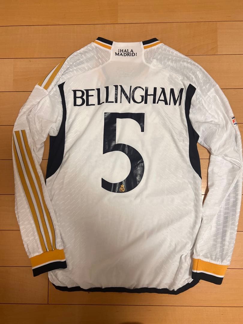 レアルマドリード23/24 ベリンガム長袖ユニフォーム