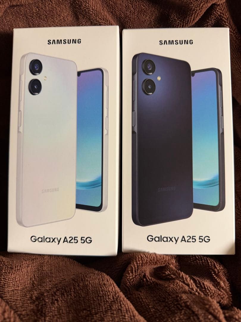 Samsung Galaxy A25 5G ホワイト ブラック 2色セット