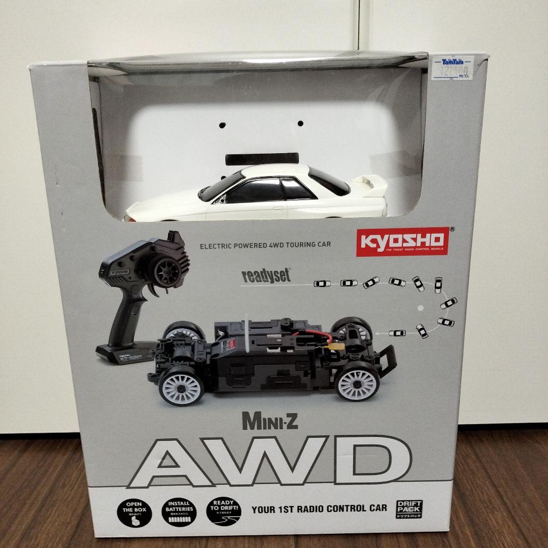 京商(KYOSYO)　ミニッツAWD　GT-R R32 ホワイト　動作確認済