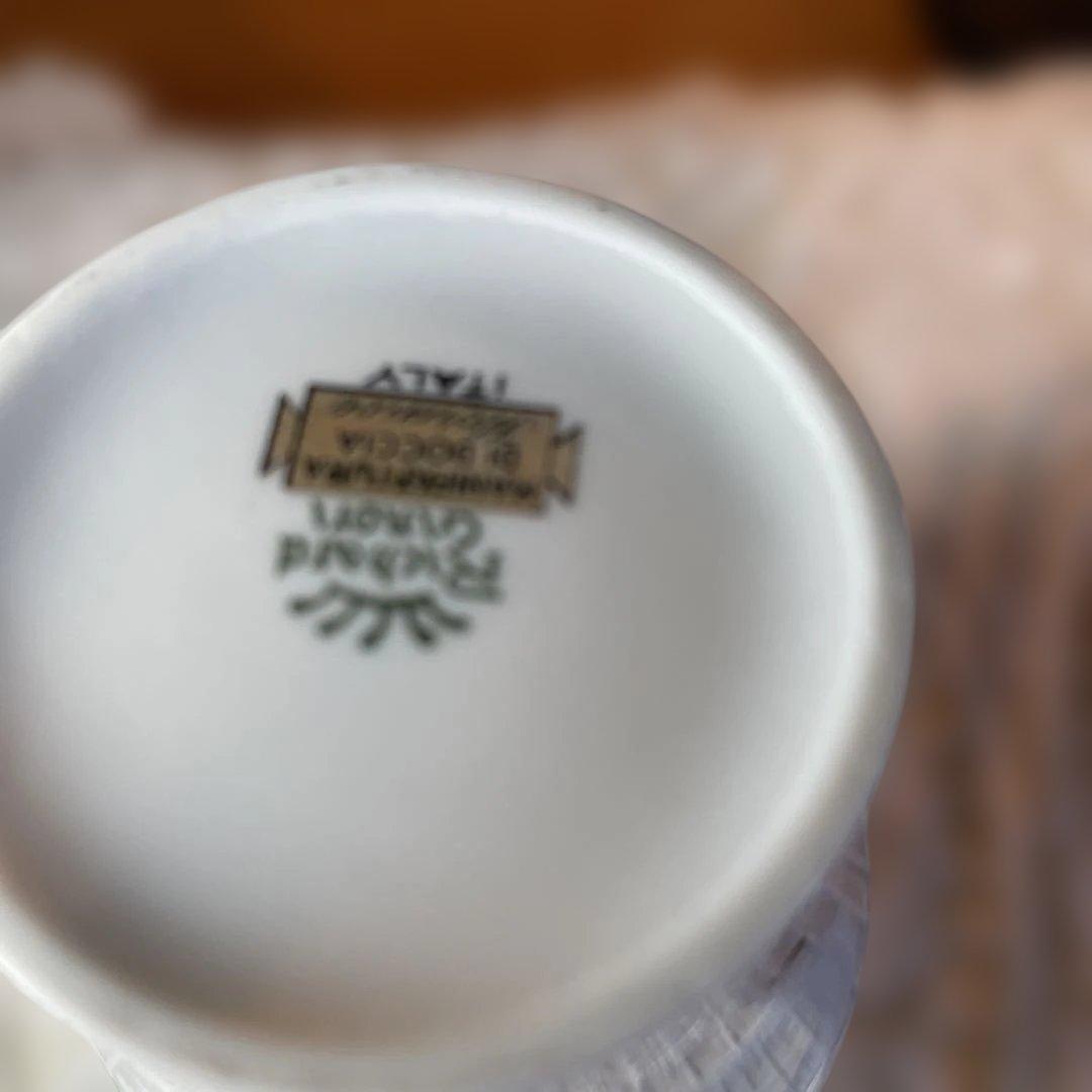 ジノリ フルーツ装飾の陶磁器ティーセット他二点