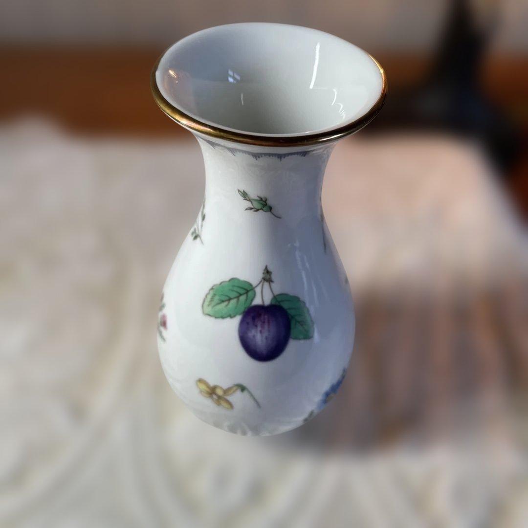 ジノリ フルーツ装飾の陶磁器ティーセット他二点