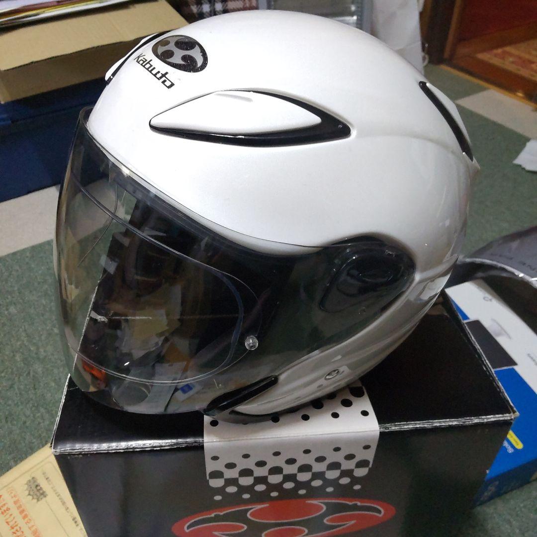 OGK カブト avand II ホワイト ジェットヘルメット XXL