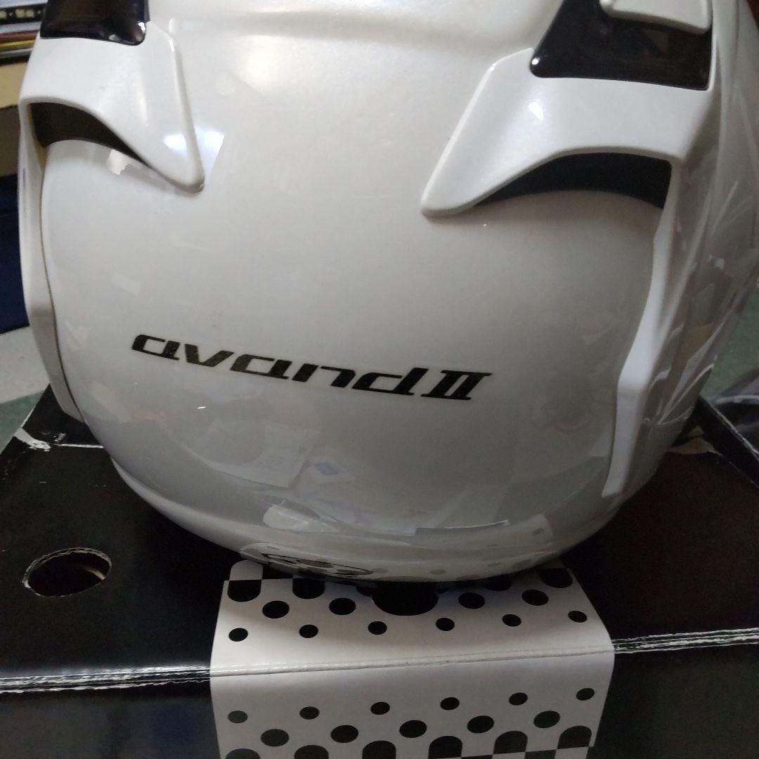 OGK カブト avand II ホワイト ジェットヘルメット XXL