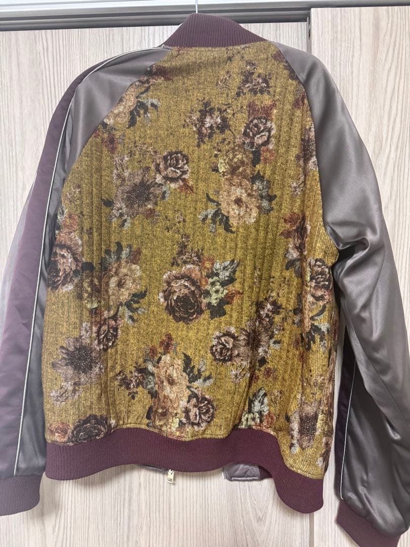 MLVINCE 花柄ボンバージャケット