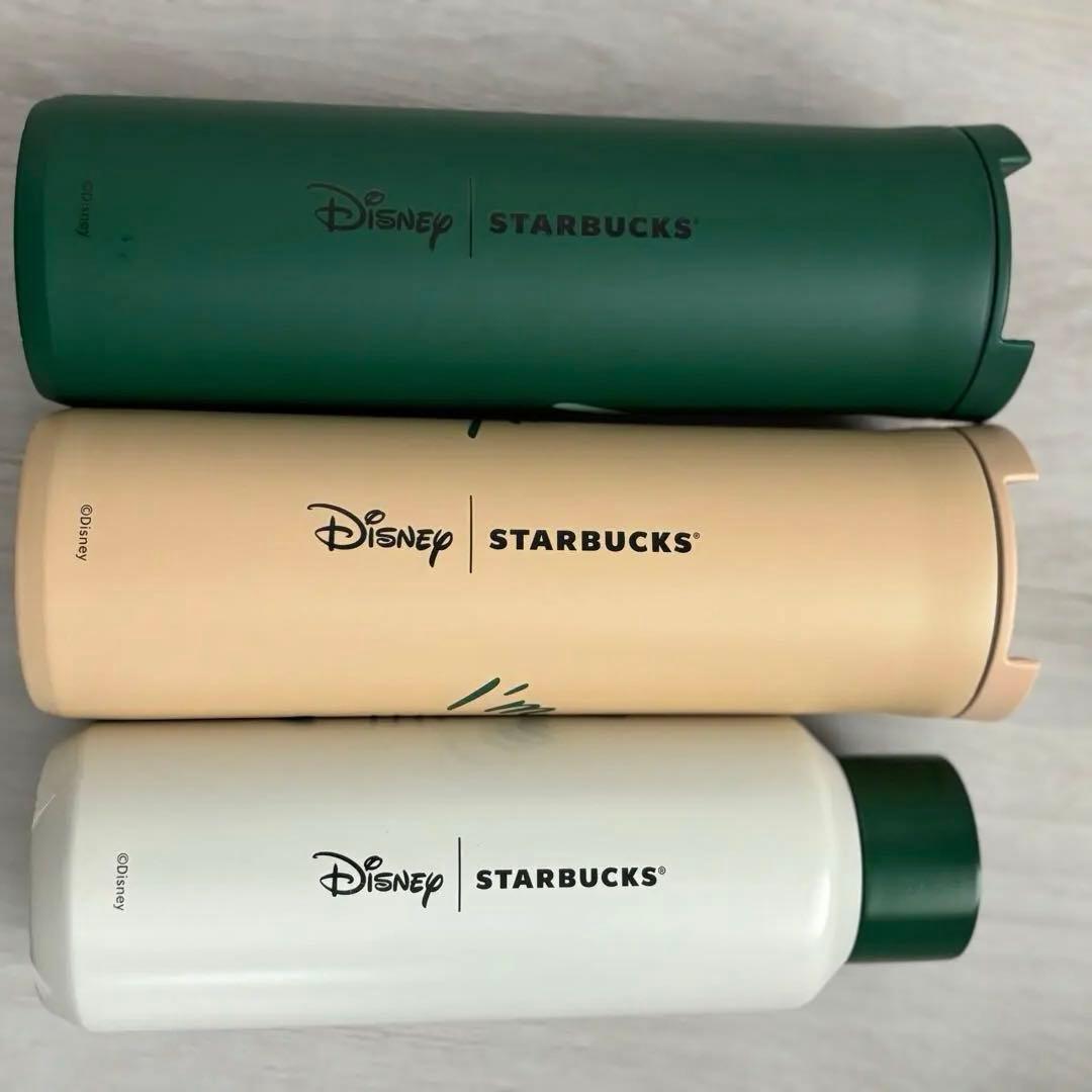新品　スターバックス　ディズニー　水筒　3本