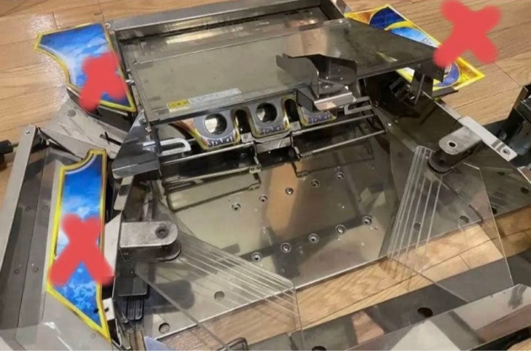 金子羅皇 メダルゲーム フォーチュントリニティ アクリルパネルのみなし