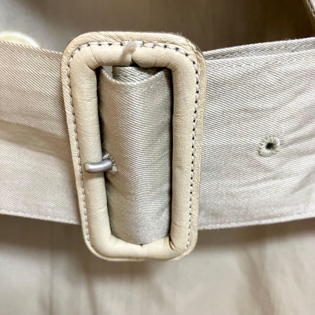 バーバリー　トレンチコート　ロング￼107 裏地ノバチェック総柄￼ ベルト XL