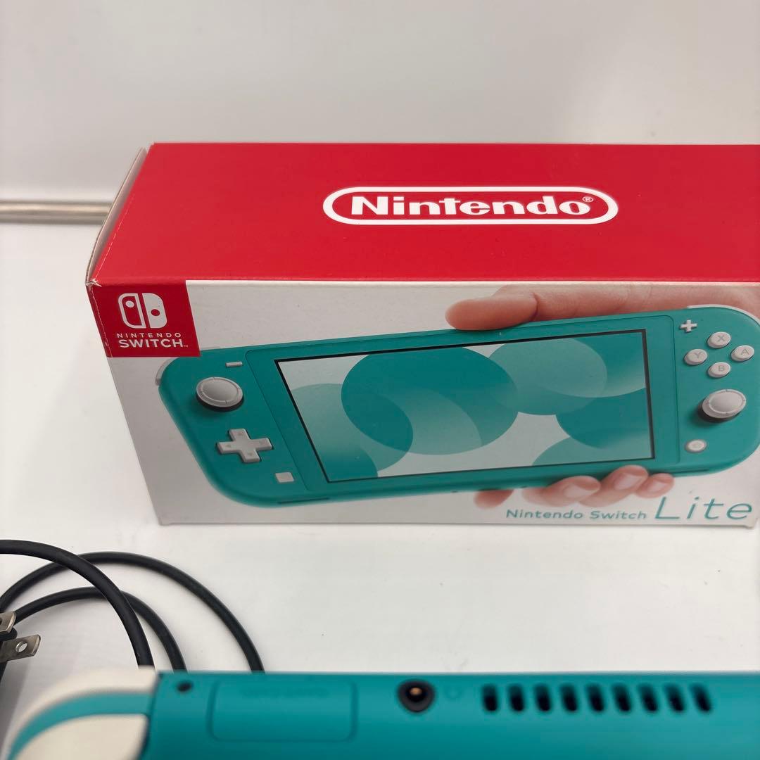 美品　任天堂 Nintendo Switch Lite 本体 ターコイズ
