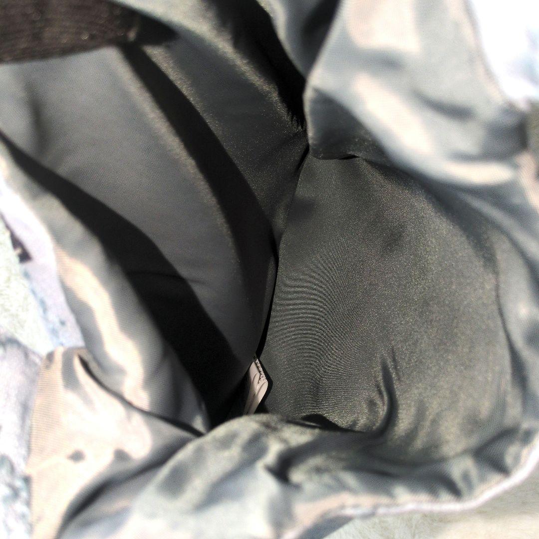 [美品] ミナ ペルホネン タンバリン エッグバッグ トートバッグ　水色 刺繍