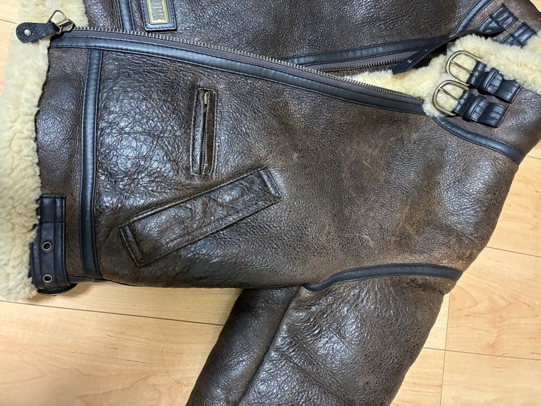 ムートン HOPE フライトジャケットB-3