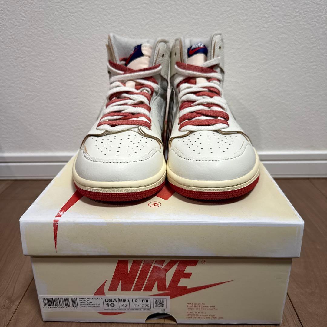 【新品未使用】エアジョーダン1 レトロ ハイ OG \"レア エア/シナバー\"