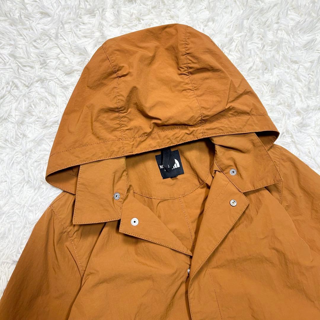 美品 ノースフェイス ロールパック ジャーニーズ コート 茶色 ブラウン M