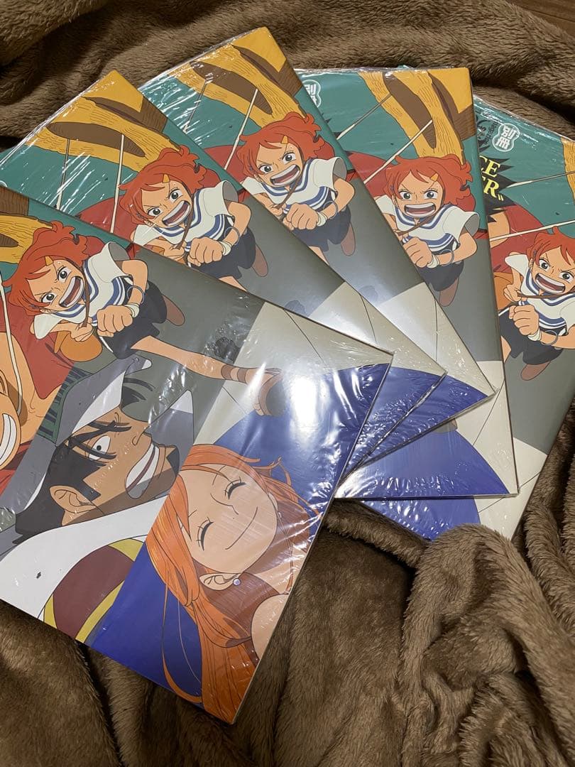 ワンピース　ファンレター　プロモ付き　ワンピースカード　少女