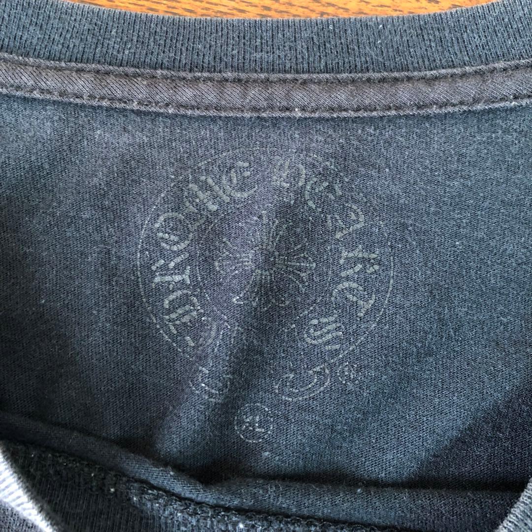 クロムハーツ ロンT フローラルクロス ホースシュー XL ブラック LA