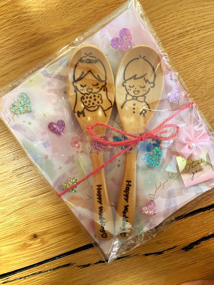 オーダー確認❤️ハンドメイドスプーン　名入れ　wedding プレゼント