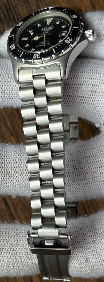 美品 HEUER ホイヤー 973.015 TAG HEUER ブラック