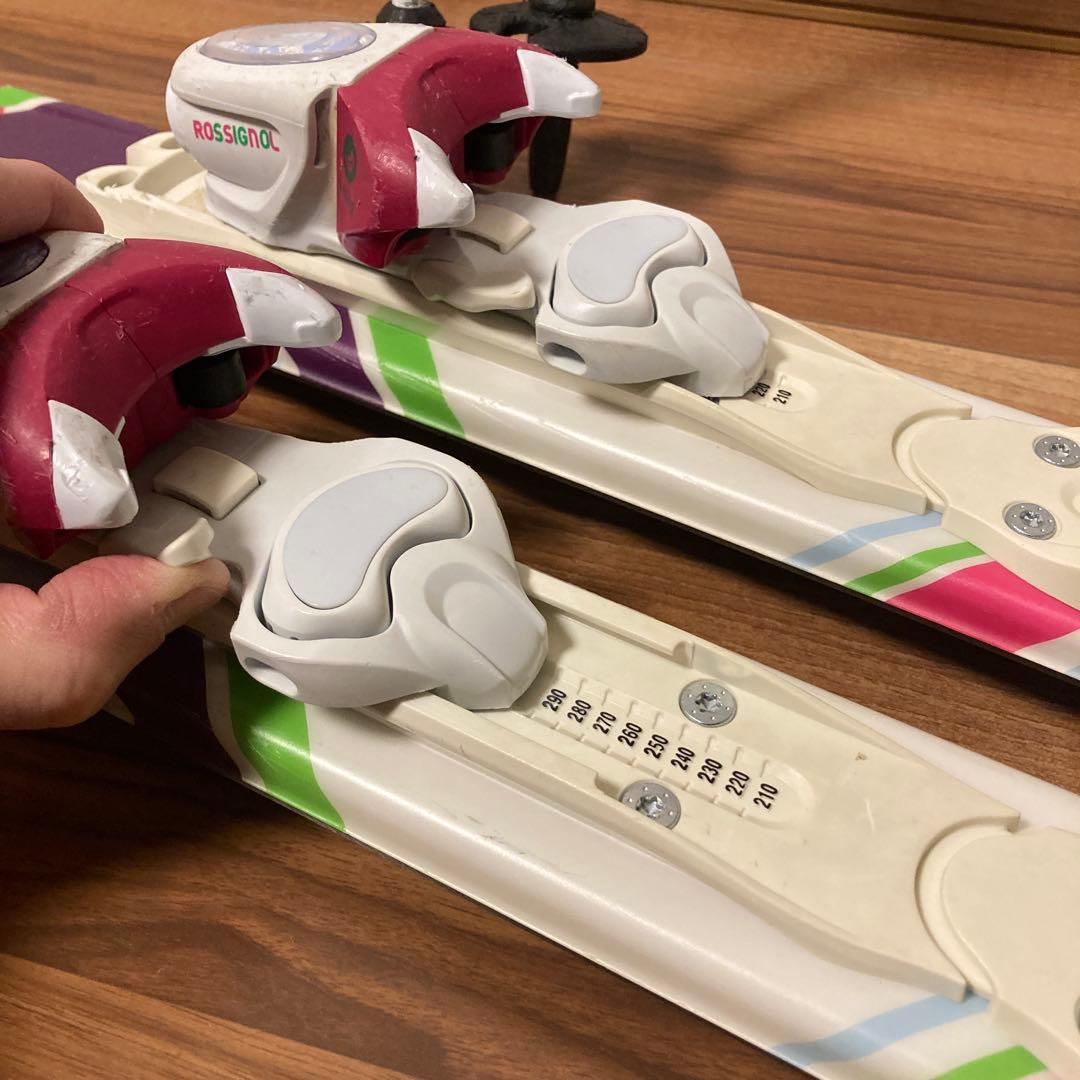 ROSSIGNOL スキーセット130cm