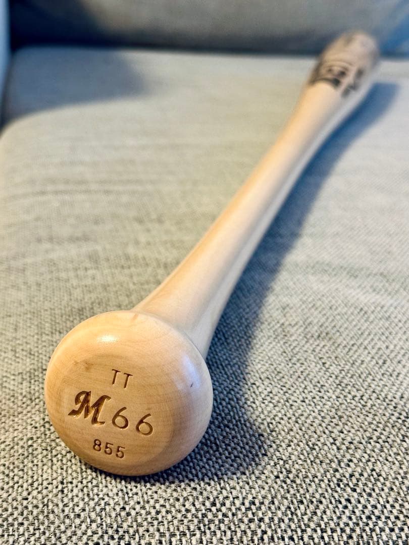 【値下げしました‼︎】NPBバット 新品未使用 ロッテ岡田幸文選手 プロ野球支給品