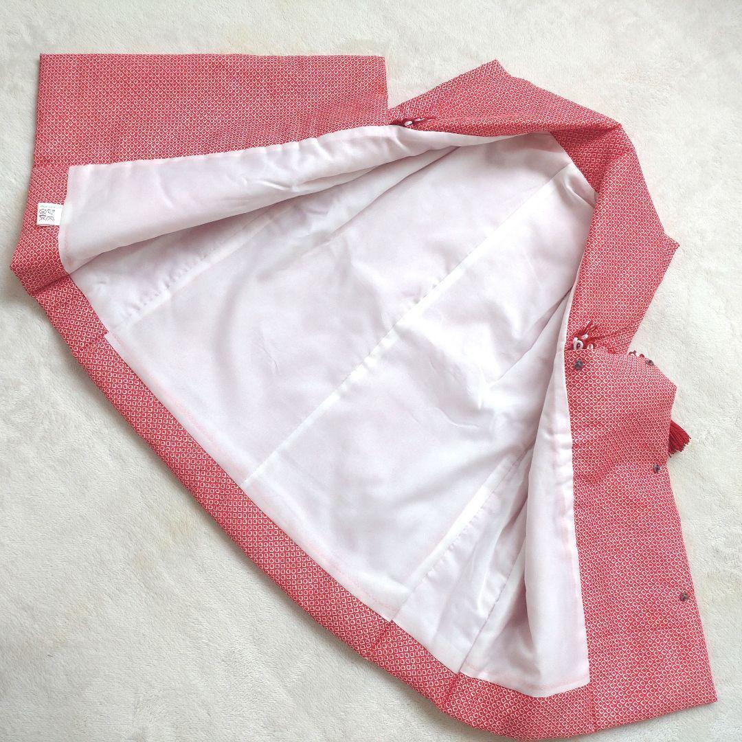 七五三　着物5点セット　3歳　90〜100cm　女の子　赤